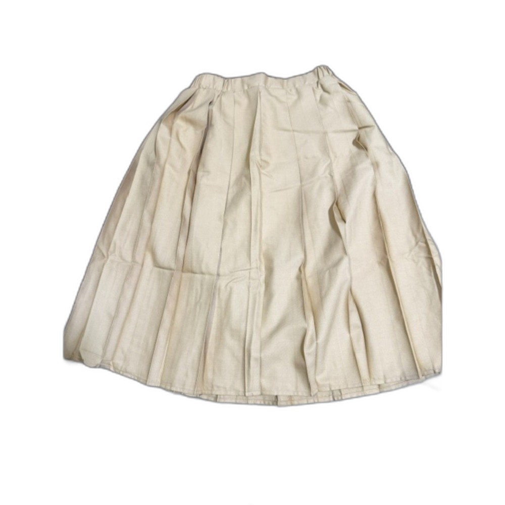 pleated midi skirt size 170 elastic waistband